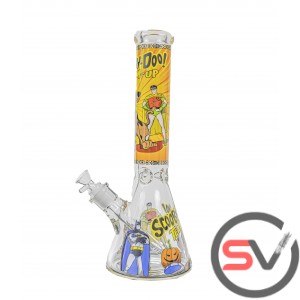 SCOOBY DOO BATMAN ROBIN GLASS BEAKER With ICE CATCHER 14inch